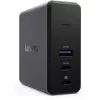 Lenovo X9 Charging GaN Dock Kabelgebunden USB 3.2 Gen 2 (3.1 Gen 2) Typ-C Grau
