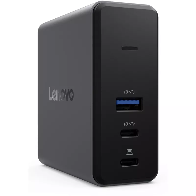 Lenovo X9 Charging GaN Dock Kabelgebunden USB 3.2 Gen 2 (3.1 Gen 2) Typ-C Grau
