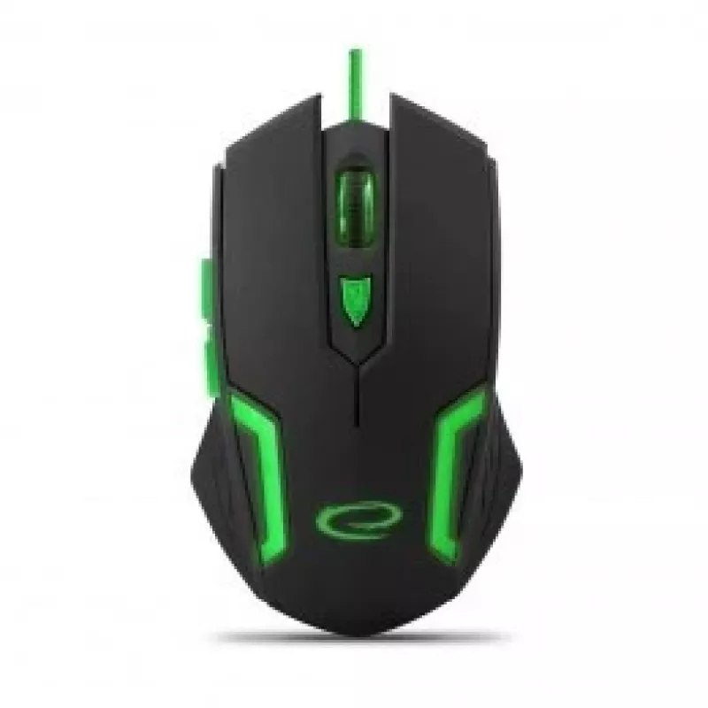 Esperanza MX205 Fighter Maus Gaming Rechtshänder USB Typ-A Optisch 2400 DPI