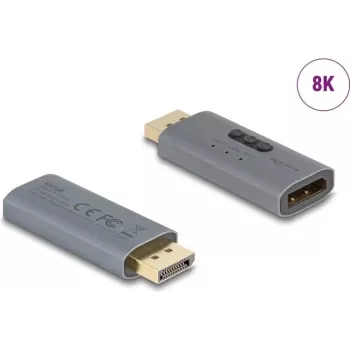 DeLOCK 64328 Kabel-Adapter DisplayPort Anthrazit