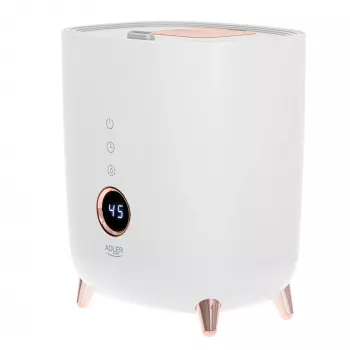 Ultraschall-Luftbefeuchter Adler AD 7972 — 4 L Tank, 300 ml/h, bis zu 35 m², 23 W, weiß