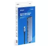 USB Typ-C Hub SAVIO AK-82 mit HDMI, MicroSD, USB 3.2 Gen1, PD-Durchgang, 4K@30Hz, 5000 Mbit/s, schwarz