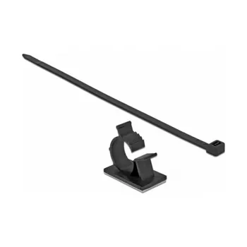 Kabelbinder DeLOCK 18882 Nylon Schwarz 10 Stück max. Bündeldurchmesser 2,2 cm