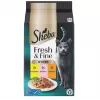Nassfutter Sheba Mini Fish Dishes in Sauce Fresh & Fine 6 x 50 g – Nassfutter, 6x50 g Beutel, 84 % Feuchtigkeit, 7,9 % Protein