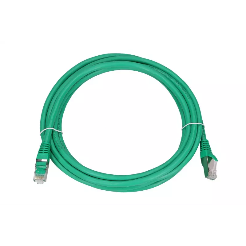 Netzwerkkabel Extralink LAN Patchcord Kat.6 RJ-45 Cat6 3m Grün