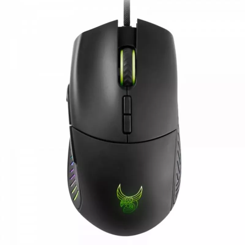 L33T Gaming 160383 Gungnir Gaming-Maus. 8 Tasten, 16.000 DPI, ergonomisch, RGB