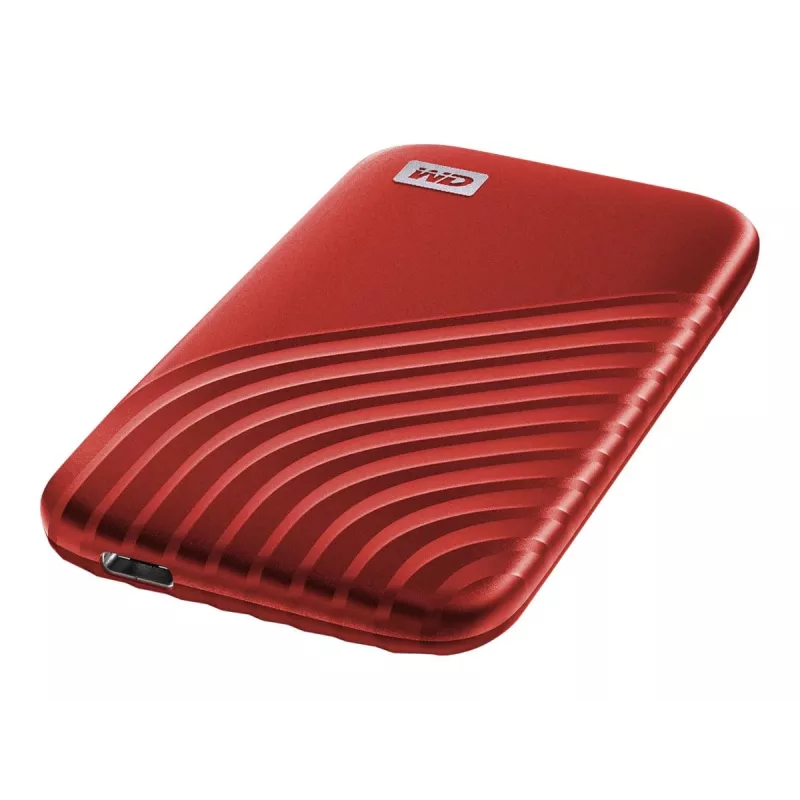SSD-Laufwerk Western Digital 2 TB tragbar USB Typ-C 3.2 Gen 2 My Passport