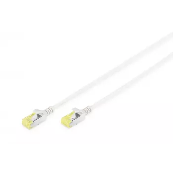 Netzwerkkabel Digitus CAT 6A U/FTP schlank Patchkabel RJ-45 Cat6a 3m Grau