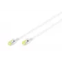 Netzwerkkabel Digitus CAT 6A U/FTP schlank Patchkabel RJ-45 Cat6a 3m Grau