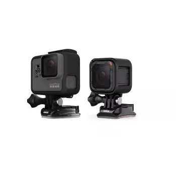 GoPro Curved + Flat Adhesive Mounts - Support System - Adhesive Mounting - for HD HERO, HERO+ LCD, HERO3, HERO4 Session, HERO6 Black, HERO7 Black, Silver, White