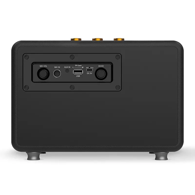Tragbarer Stereo-Lautsprecher Tracer M30 TWS BT Schwarz, Gold