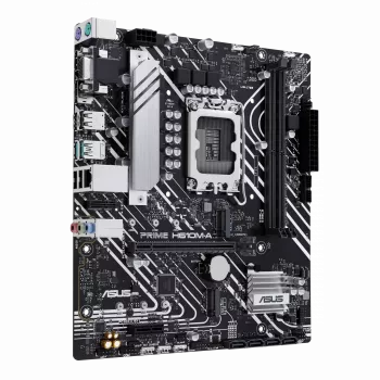 ASUS PRIME H610M-A R2.0 | Prozessorfamilie Intel | Prozessorsockel LGA1700 | Unterstützte Festplattenschnittstellen M.2, SATA | Anzahl der SATA-Anschlüsse 4