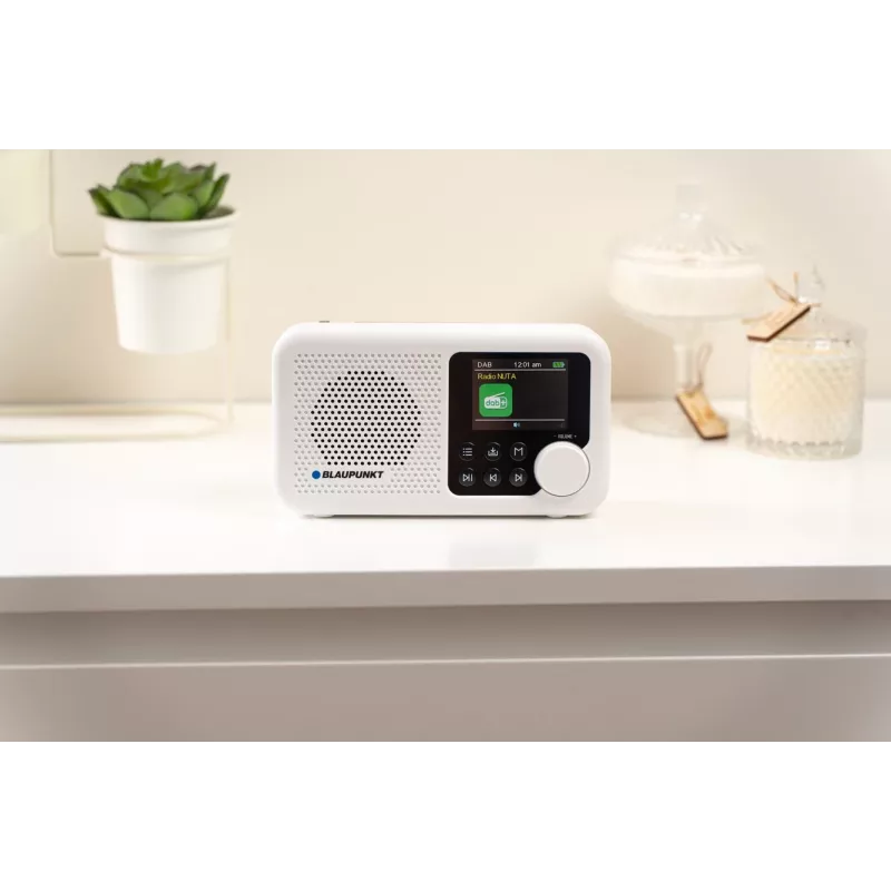 Blaupunkt DR8WH Tragbares Radio Weiß