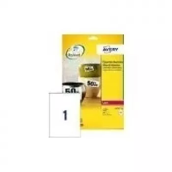 Selbstklebendes Druckeretikett Avery White Heavy Duty Laser Labels L7060-20.FR