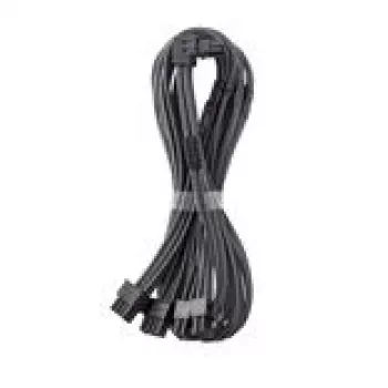 CableMod C-Series Pro Kabelkonfektion Variante B 90 cm 16-Pin auf 4×8-Pin PCIe Carbon