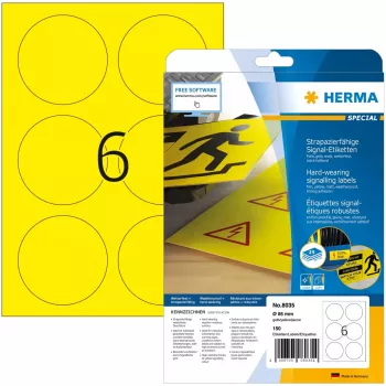 Herma 8035 Gelb