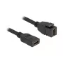 HDMI-Kabel DeLOCK 90685 HDMI Type A Standard 0,2 m Schwarz