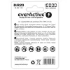 Wiederaufladbare Batterie everActive EVHRL20-10000 D NiMH 1,2 V 2 Stück