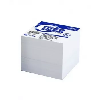 Notizzettelspender Forpus FO41801 Quadratisch Transparent Weiß