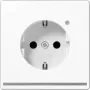 JUNG LS 1520-O WW LNW - Typ F - 1 Modul(e) - 2P - Weiß - Thermoplast - Strom
