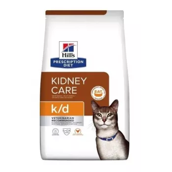 HILL'S PRESCRIPTION DIET Feline k/d Kidney Care Trockenfutter für Katzen mit Huhn 3 kg