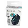 Kabelgebundene Gaming-Maus Rebeltec SHARK — ergonomisches Design, optischer Sensor