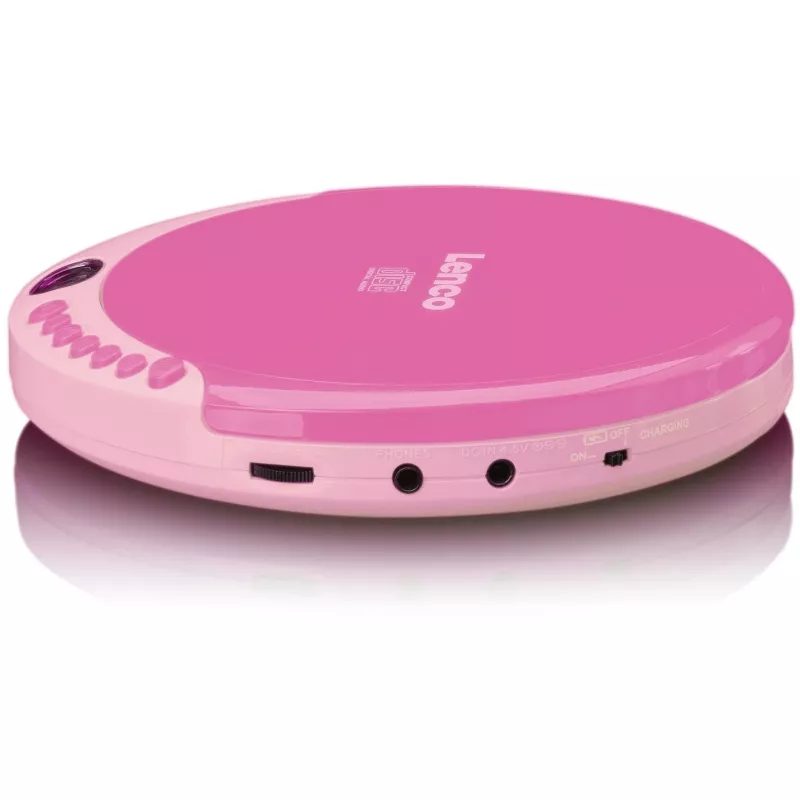 Tragbarer CD-Player Lenco CD-011 Pink