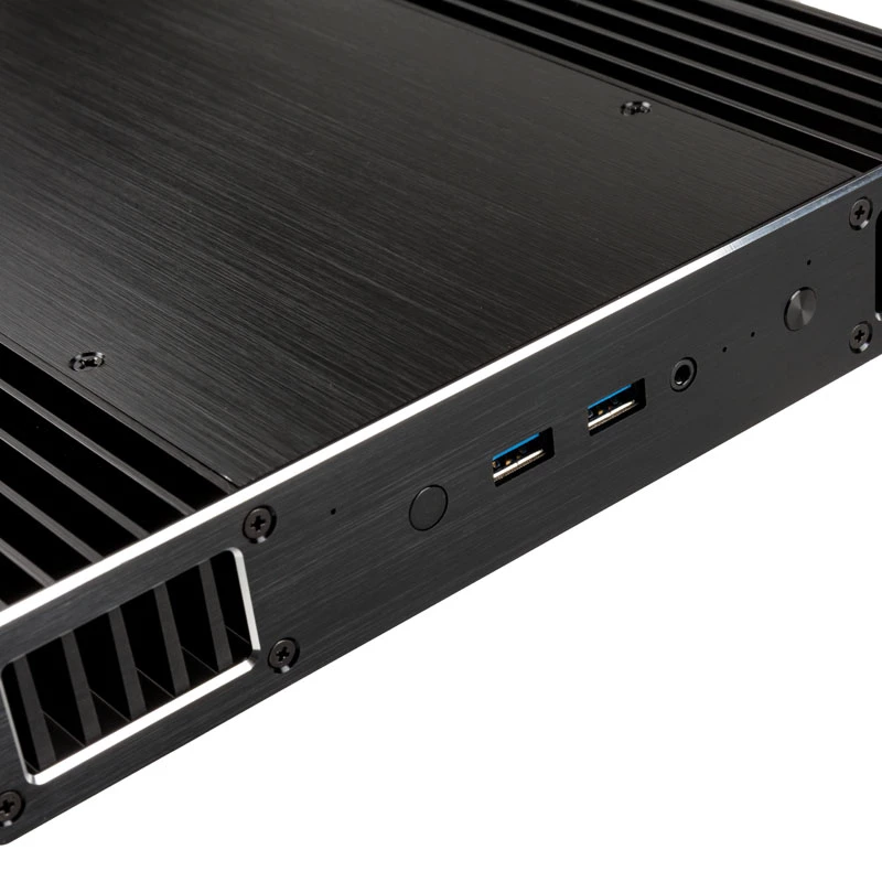 PC-Gehäuse Akasa Plato X8 Small Form Factor Schwarz