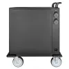 Manhattan iPad bis 13 Zoll, MacBook Air bis 13 Zoll & Chromebook bis 14 Zoll 32-Fach Lade-Wagen/Trolley über USB-C, Auch andere Tablets/Smartphones (mit Gerät-zu-USB-C-Kabel), Fächer 330x22x235 mm, Geräteladekabel nicht enthalten (empfohlen USB-C-Kabel 35