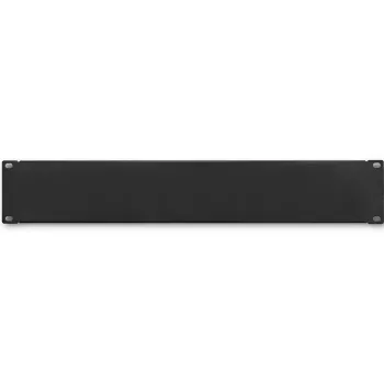 Qoltec 54512 19" Rack-Blindplatte, 2U, Stahl