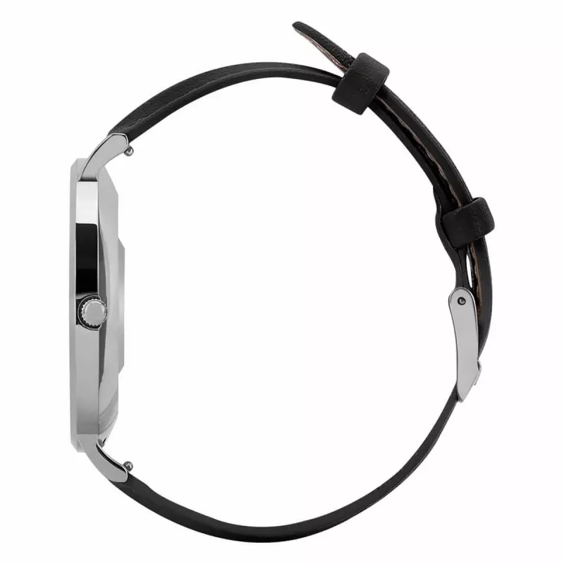 Smartwatch Garett Verona silber-schwarz Leder VERONA_SREB_CZARN_SKOR Garett