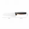 Fiskars 1057536 Küchenmesser Edelstahl 1 Stück Santoku-Messer