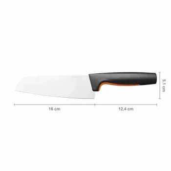 Fiskars 1057536 Küchenmesser Edelstahl 1 Stück Santoku-Messer