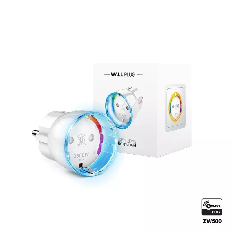 Fibaro FIBEFGWPF-102-5 Netzstecker-Adapter Typ F Weiß