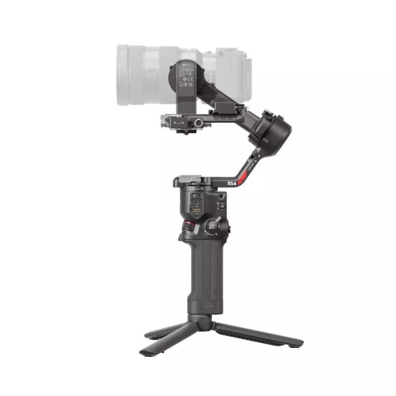 Handkamera-Stabilisator DJI RS4, Aluminiumgehäuse, 12h Akku, 1,066 kg, schwarz