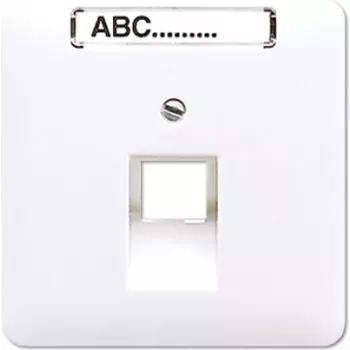JUNG CD 569-1 NAUA WW - Weiß - Thermoplast - RJ-45