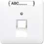 JUNG CD 569-1 NAUA WW - Weiß - Thermoplast - RJ-45