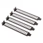 SILVERSTONE Aero Slots Panel SST-AEROSLOTS-B — Front-/Rückseiten-Slot-Lüftungspanel für verbesserten Luftstrom