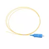 Pigtail SC/UPC PVC Singlemode Extralink G.657.A1 FTTH 900µm 1 m gelb