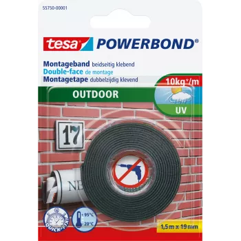 Montageband TESA Powerbond OUTDOOR 1,5 m