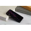 Smartphone-Hülle iKins für iPhone XS / iPhone XS Max — milky way Schwarz