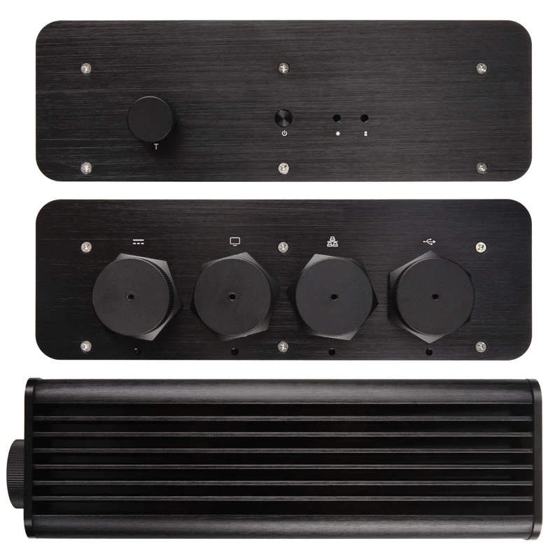 Akasa Pascal MD Small Form Factor (SFF) Schwarz