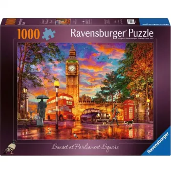 Puzzle Sonnenuntergang in London (1000 Teile)