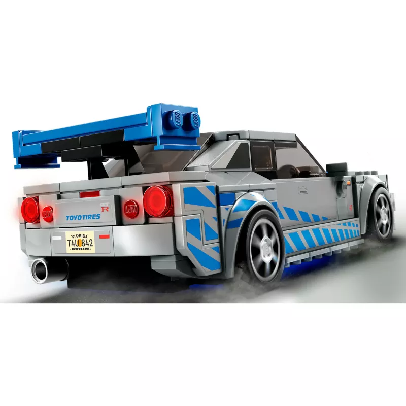 LEGO 76917 Speed Champions 2 Fast 2 Furious Nissan Skyline GT-R (R34) Spielzeugauto