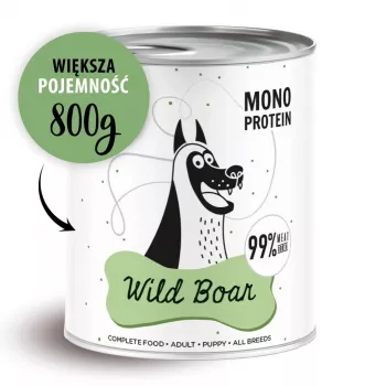 PAKA ZWIERZAKA Pepe Wildschwein - Nasshundefutter - 800g