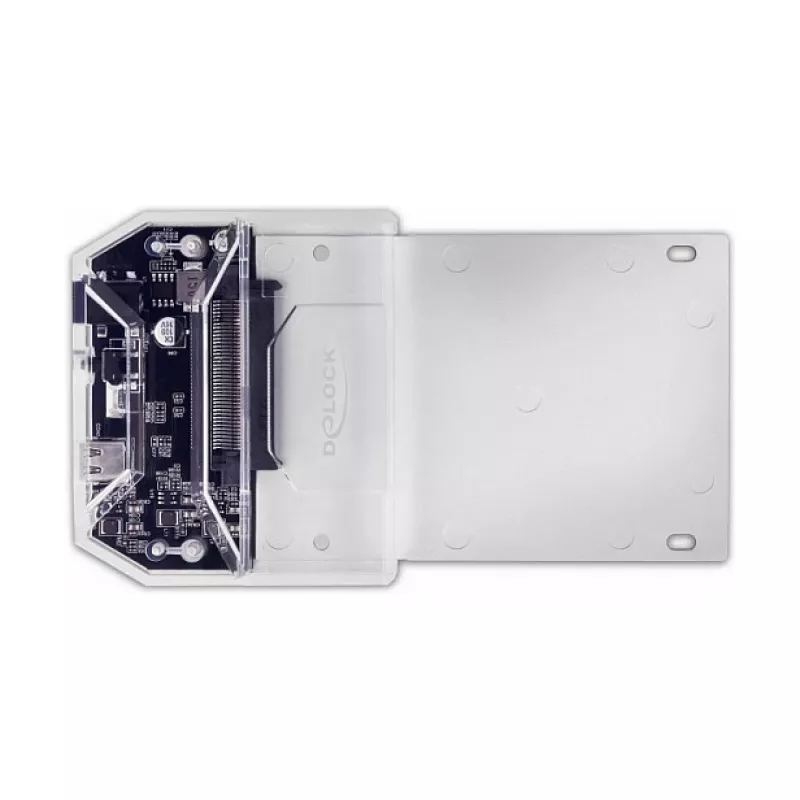 DeLOCK USB Type-C Dockingstation für 1 x U.2 SSD Schwarz