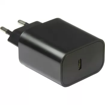 Ladegerät PD-2020, USB-C-Ladegerät (schwarz, ohne Kabel, PD 20 Watt, Quick-Charge 3.0)