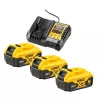 DeWalt DCK429P3T-QW Kombiset DCD805 + DCG405 + DCH273 + DCF850, 18 V schwarz, gelb