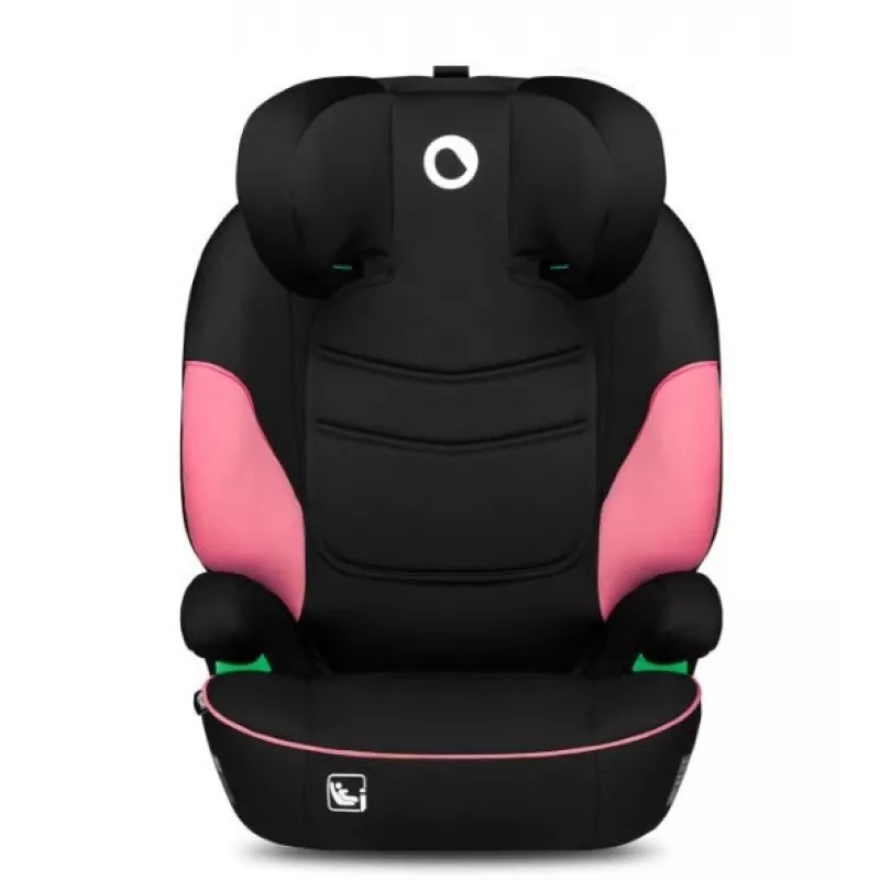 Autokindersitz Lionelo Lars I-Size – Gruppe 2/3 für 100–150 cm, 15–36 kg, Pink