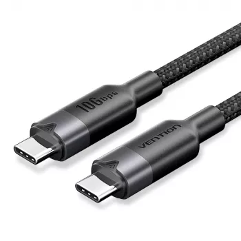 Vention USB 3.2 5A 10Gbps 1m BK USB-C-auf-C-Kabel